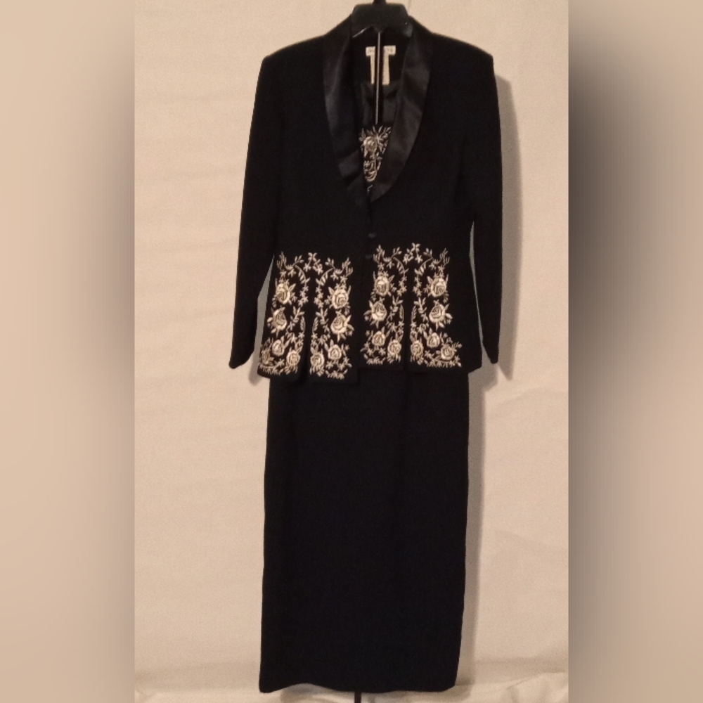 Lew Magram Collection Skirt Suit Women Size 8
